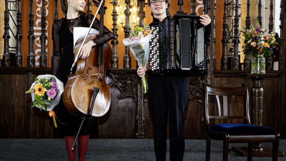 Viktor Stocker a Naďa Strnadová v Naardenu