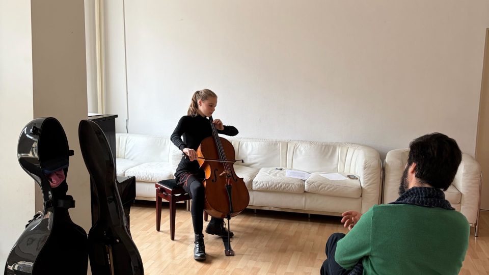 Naďa Strnadová a masterclass s Olsi Lekou