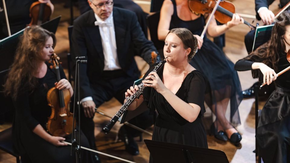 Ukrajinská hobojistka obsadila na Concertino Praga 2. místo | foto: Jan Macháček Ukrajinská hobojistka obsadila na Concertino Praga 2. místo
