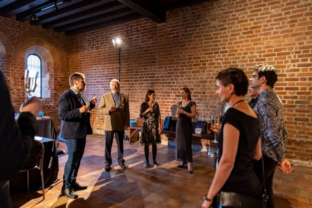 Jury of the final round of Concertino Praga 2023 before the concert
